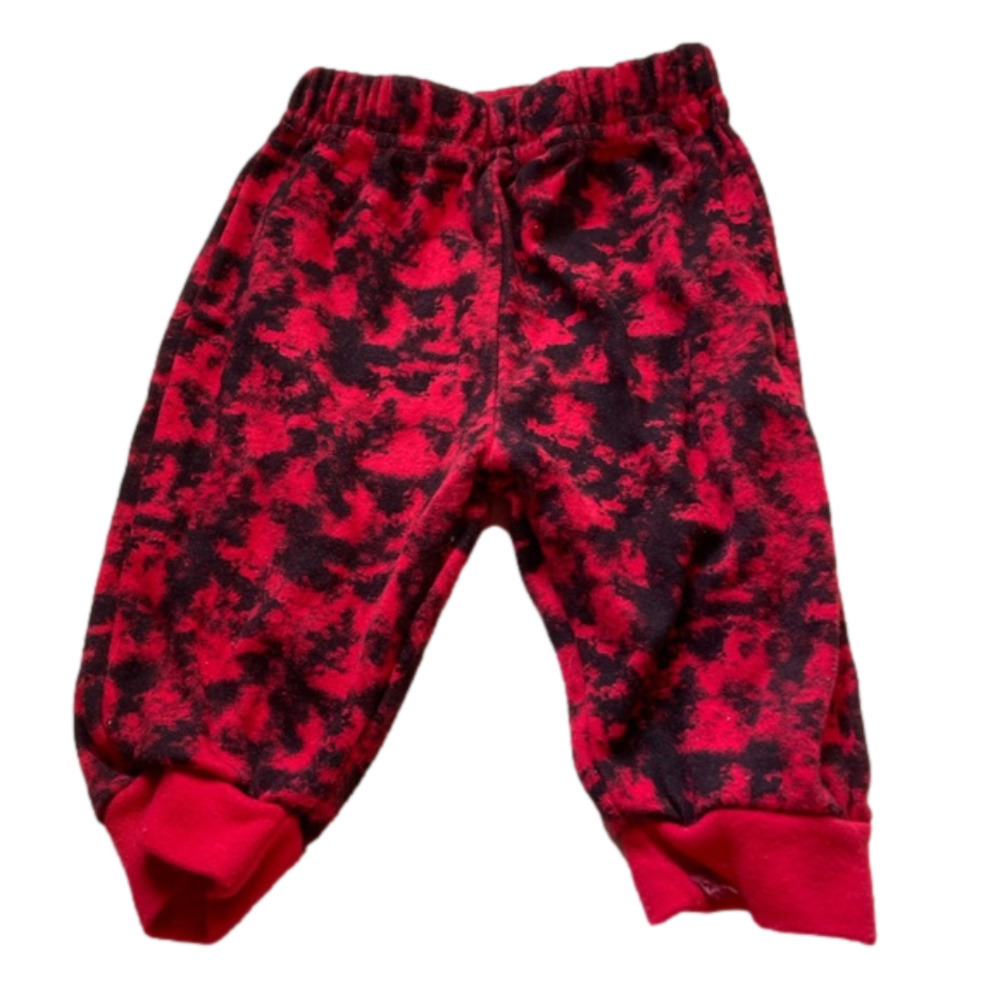 3/$20 monkey bars 3-6 month Red and black pants